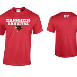 Frauen T-SHIRT Teamwear ROT